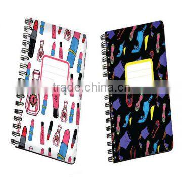 Cover Notebook,Diary Notebook,PVC Notebook for gift