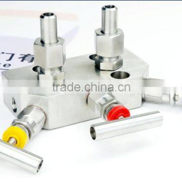 3 way manifold valve