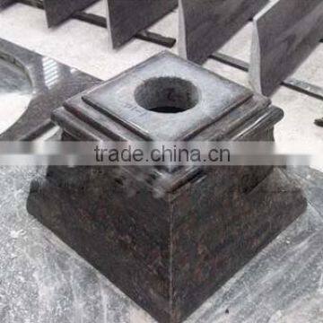 Best selling granite Tan Brown Columns