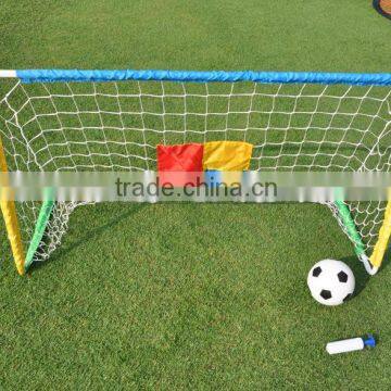 Easy-assemble mini Football / Soccer goal & net