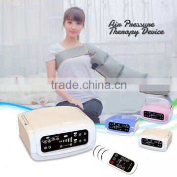 Factory directly digital lcd screen and remote control air pressure therapy massager beauty equipment