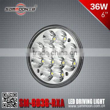 5 Inch 36W Round LED Driving LightATV head light 4X4 roof top LED light off road waterproof spot light
