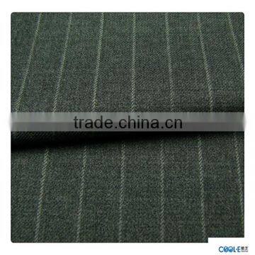 Stock TR 81.5%P 15.2%R 3.3%SP suit fabric