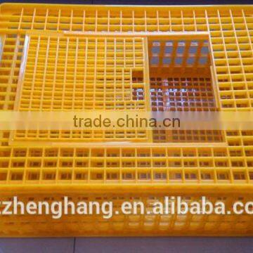 Plastic oversize transportation crate for poultry