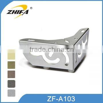 ZF-A103 high quality replacement furniture feet, replacement sofa leg, adjustable table feet