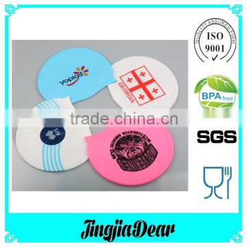 soft silicone water resistance swimming cap