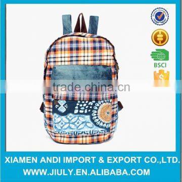 Teenage Canves Backpack for college girls, fashion backpack