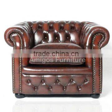 Chesterfield Leather Sofa for Sale