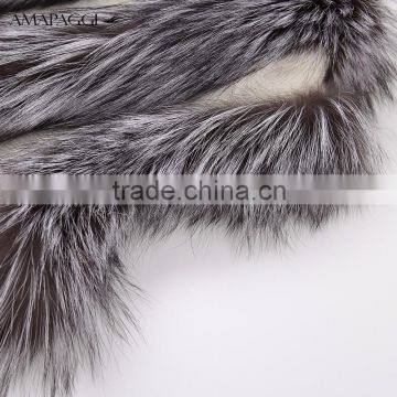 Factory Sale Animal Fur Mink Vest Fox Fur Vest for Ladies photo-4
