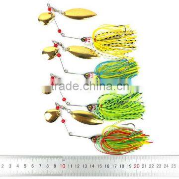 4Colors 20.5g Fishing Lure Spirit Spinner Bait Soft Lures Fishing Hard Bait Blades Hooks Metal Spoons Buzzbait photo-3