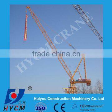 QTD160 12t luffing tower crane Industrial and Building luffing tower crane manufacturers/tower crane