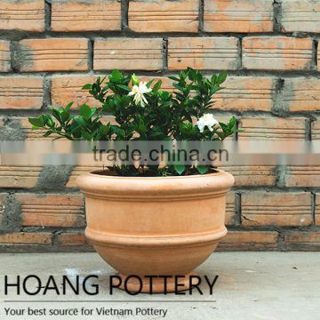 Ceramic Planter - Terracotta Pot Outdoor Decor