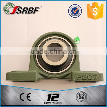 China top brand P207 pillow block ball bearing