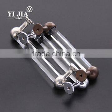 Long Strip Furniture Cabinet Crystal Glass Pull Handle photo-6