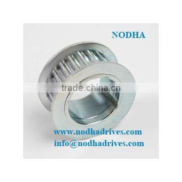 Zinc plated timing pulley wheel