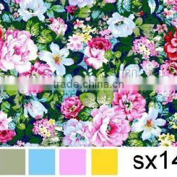 Flower Design bedding fabric