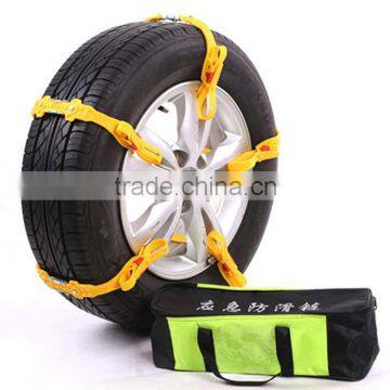 Universal TPU plastic tyre for passenger cars key snow chain