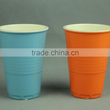 M1043B-0 Set of 4 Reusable Melamine "Plastic" Party Cups