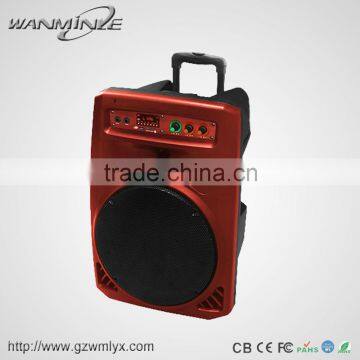 Plastic Active Portable 12" Trolley Speaker