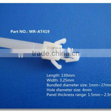 adjustable nylon cable tie