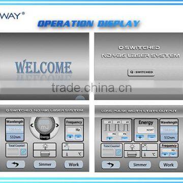 CE Approval Q-switched Nd:Yag Laser Telangiectasis Treatment 1064nm/532nm Laser Tattoo Removal Machine Permanent Tattoo Removal photo-6