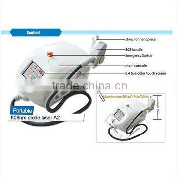 Esthetic Beauty Depilacion Laser 808nm 1-800ms Diode Laser Hair Removal Machine 10-1400ms