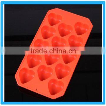 Fast Shipping Heart Shape The Silicone Ice Mold