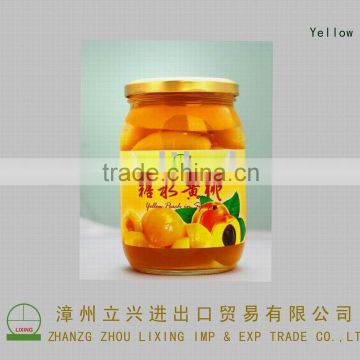 Canned Yellow peach