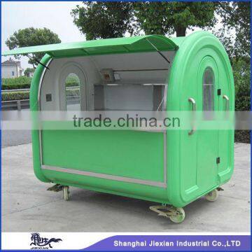 JX-FR220D on promotion! Fiberglass Mobile food cart manufacturer philippines