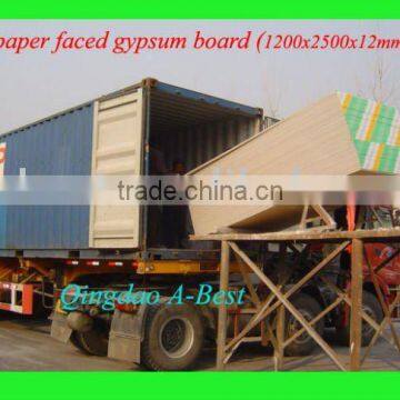 7mm standard gypsum plaster board for drywall/partitions/ceiling