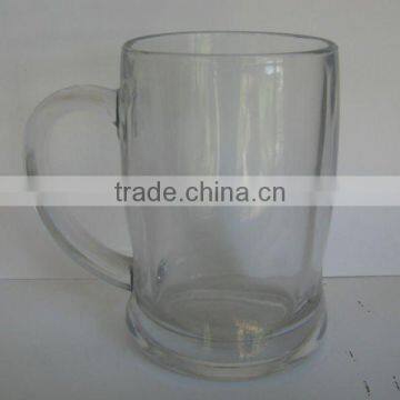 beer glass with ring bell,350ml beer mug,bell mug ring
