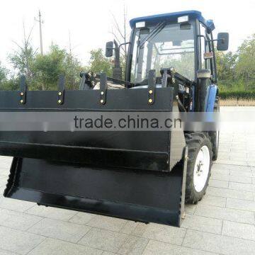 front loader backhoe loader with 4 in 1 bucket for sale