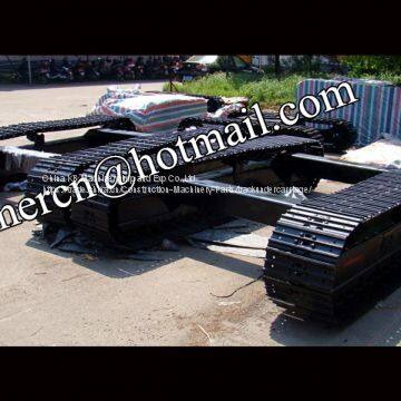 custom built steel track undercarriage steel crawler undrcarriage