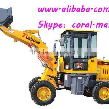 1000kg forestry mulcher machine small loader for industrial and farming and construction