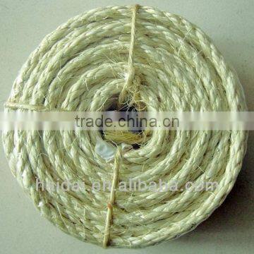 Leading manufacturer supply best 3 strand sisal rope price