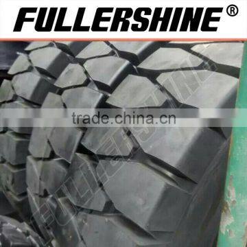 China FULLERSHINE Brand forklift solid tire for 6.50 x 10 and 28x9 x15