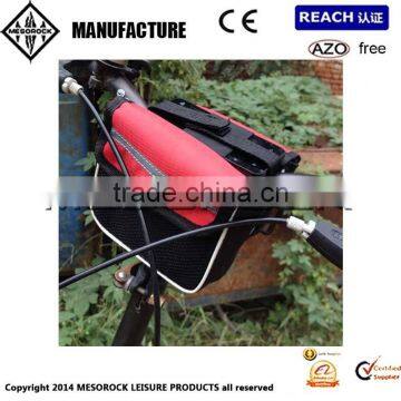 Pannier Bag Bicycle Front Tube Bar Cycling Frame Road Mountain Bike Frame Bag photo-4