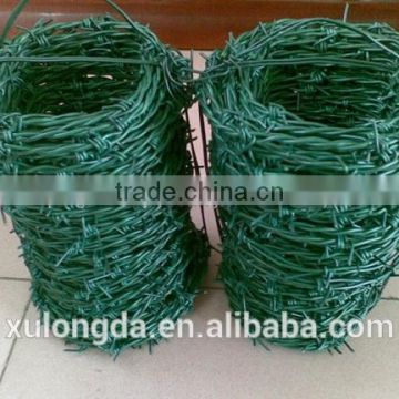 pvc coated barbed wire