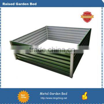 GREENHOUSE RAISED DIY GARDEN BED STEEL PLANTER BOX