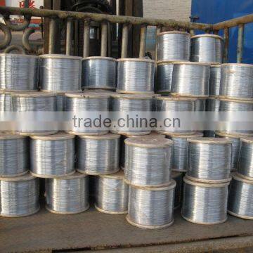 Wooden /plastic Spools Galvanized binding Wire