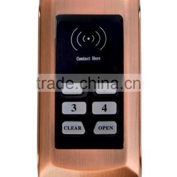 Fingerprint Passwords Red Bronze Sauna Lock for Home/office/hotel
