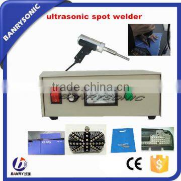 handheld ultrasonic welder machine plastic ultrasonic spot welder