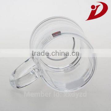 wholesale spray color personalized engraved logo glass cup china manufacture supply new glass cups