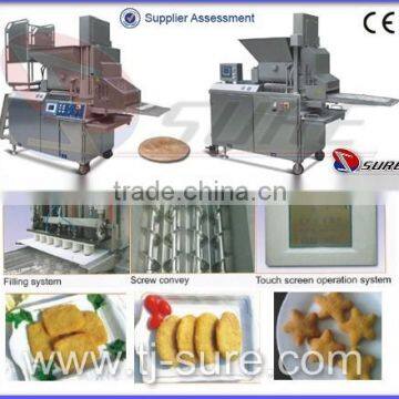 Meat Patty Processing Line/Chicken Nuggets Processing Line Used Automatic Reciprocating Stainless Steel Food Conveyor Machinery photo-2