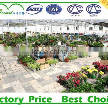 Double Layer Inflation and Film Cover Material Multi Span Prefabricated Greenhouse for Agricultural photo-6