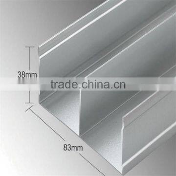 Office furniture aluminum profiles, 6000 series material