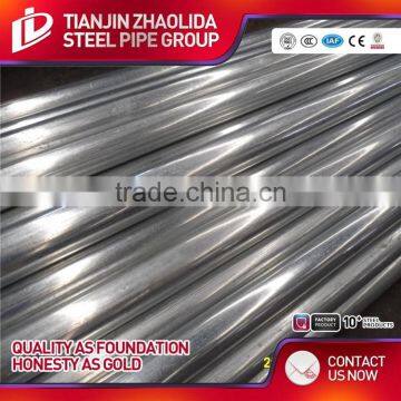 ASTM A53 GR A B ERW Steel Pre Galvanized Rhs Steel Tube Galvanized Steel Pipe From Tianjin Manufacture photo-3