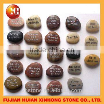 Popular Unpolished Natural River Alveolar Pebble Stone photo-4