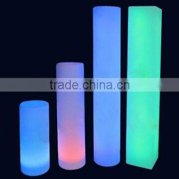 Rechargeable battery operated paty/evet decorative led column