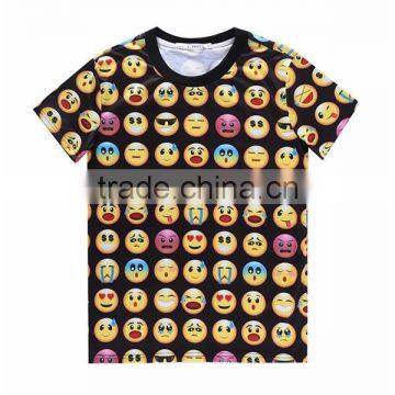 Emoji Cotton Custom T-Shirt Wholesale photo-5